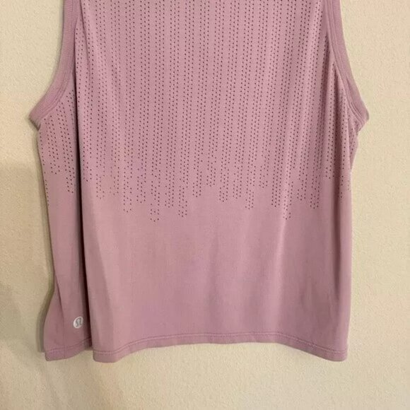 Lululemon Train to Be Tank Top Flare / Flare Size Small S Athletic Activewear - Picture 4 of 7